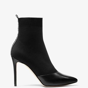 Size 8 black bootie. Style *Vicky bootie fabric*